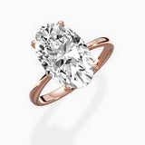 European Solitaire Engagement Ring