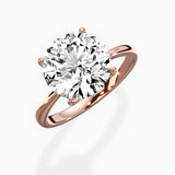 European Solitaire Engagement Ring