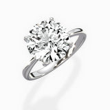 European Solitaire Engagement Ring