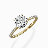 Roma solitaire Engagement Ring