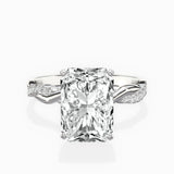 Intertwined Solitaire Engagement Ring