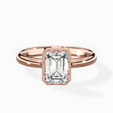 Romantic Solitaire Engagement Ring