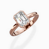 Romantic Solitaire Engagement Ring