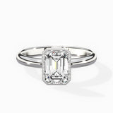 Romantic Solitaire Engagement Ring