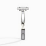 Romantic Solitaire Engagement Ring