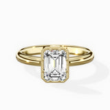 Romantic Solitaire Engagement Ring