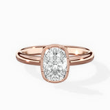 Romantic Solitaire Engagement Ring