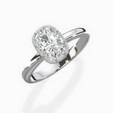 Romantic Solitaire Engagement Ring