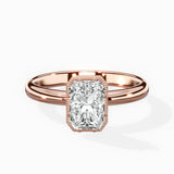 Romantic Solitaire Engagement Ring