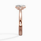 Romantic Solitaire Engagement Ring