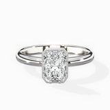 Romantic Solitaire Engagement Ring