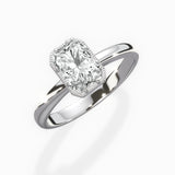 Romantic Solitaire Engagement Ring
