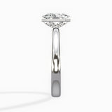 Romantic Solitaire Engagement Ring
