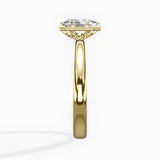 Romantic Solitaire Engagement Ring