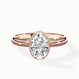 Romantic Solitaire Engagement Ring