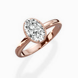 Romantic Solitaire Engagement Ring