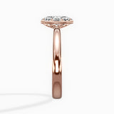 Romantic Solitaire Engagement Ring