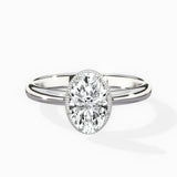 Romantic Solitaire Engagement Ring