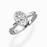 Romantic Solitaire Engagement Ring