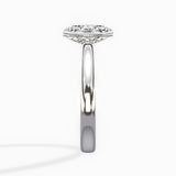 Romantic Solitaire Engagement Ring