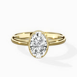 Romantic Solitaire Engagement Ring