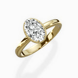 Romantic Solitaire Engagement Ring