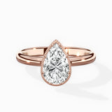 Romantic Solitaire Engagement Ring