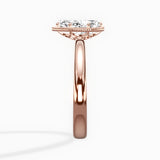 Romantic Solitaire Engagement Ring