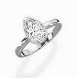 Romantic Solitaire Engagement Ring