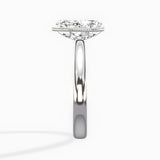 Romantic Solitaire Engagement Ring
