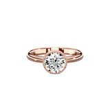Romantic Solitaire Engagement Ring