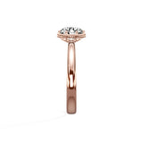 Romantic Solitaire Engagement Ring