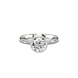 Romantic Solitaire Engagement Ring