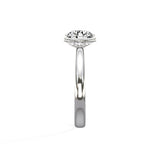 Romantic Solitaire Engagement Ring