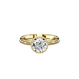 Romantic Solitaire Engagement Ring