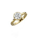 Romantic Solitaire Engagement Ring