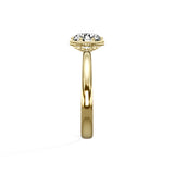 Romantic Solitaire Engagement Ring