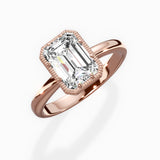 Romantic Solitaire Engagement Ring
