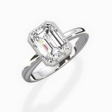 Romantic Solitaire Engagement Ring