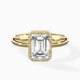Romantic Solitaire Engagement Ring