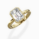 Romantic Solitaire Engagement Ring