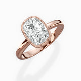 Romantic Solitaire Engagement Ring