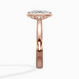 Romantic Solitaire Engagement Ring