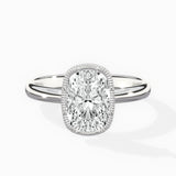 Romantic Solitaire Engagement Ring