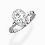 Romantic Solitaire Engagement Ring