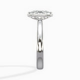 Romantic Solitaire Engagement Ring