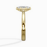 Romantic Solitaire Engagement Ring