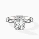 Romantic Solitaire Engagement Ring