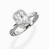 Romantic Solitaire Engagement Ring