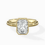 Romantic Solitaire Engagement Ring